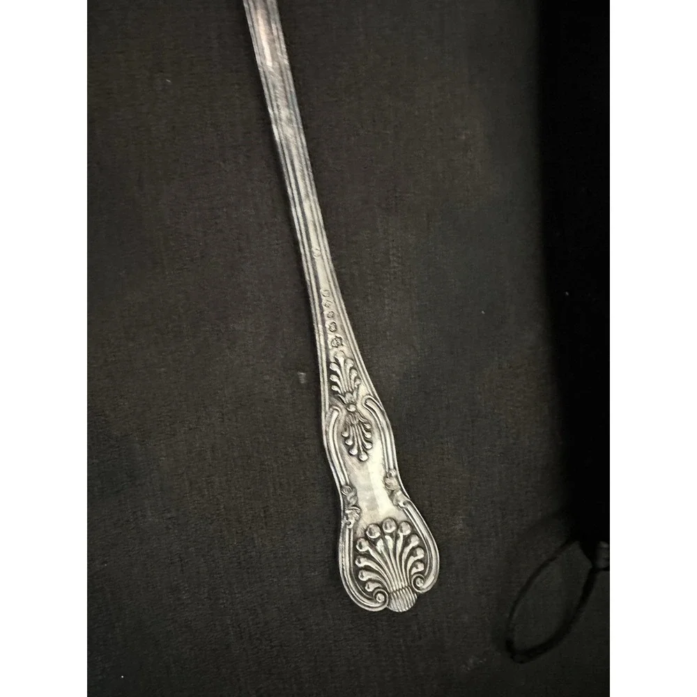 Daykin And Sons Bermingham Silver  Basting, Stuffing Or Rice Spoon 1854-75